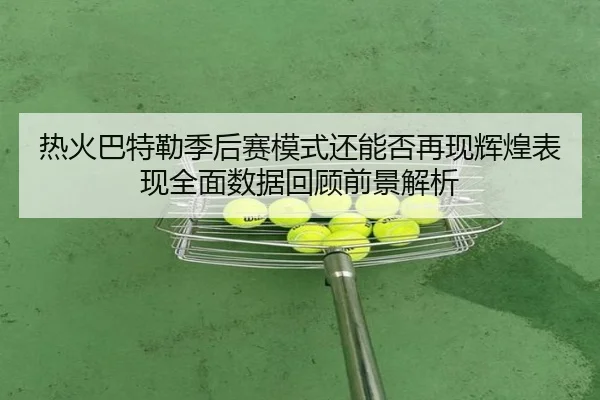 热火巴特勒季后赛模式还能否再现辉煌表现全面数据回顾前景解析